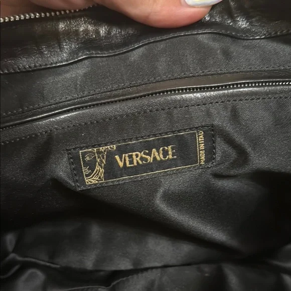 🖤Versace Vintage 90's Bag 🖤 Mint Condition - Picture 11 of 16